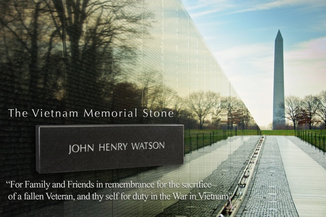 Vietnam Memorial Stone
