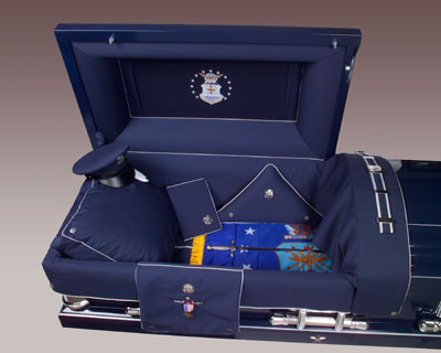 Class A Air Force casket