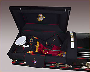 Class A Marine Corps casket