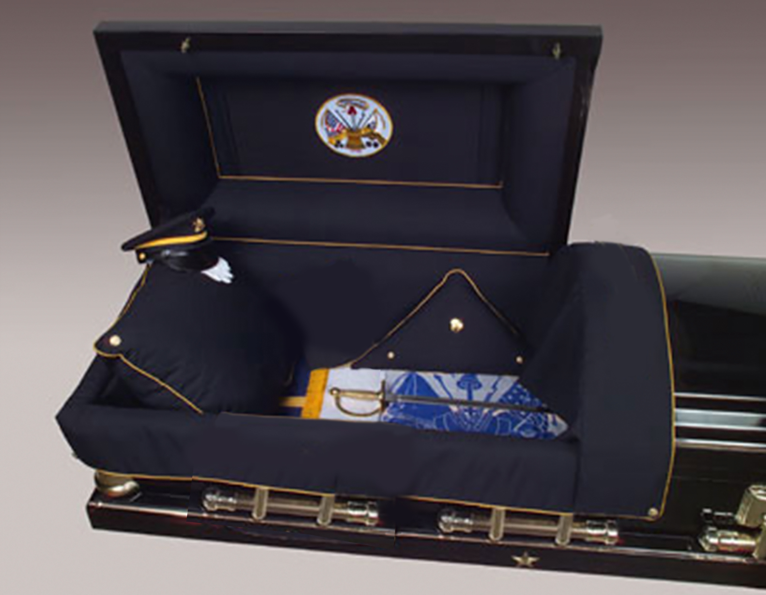 Class B Army casket