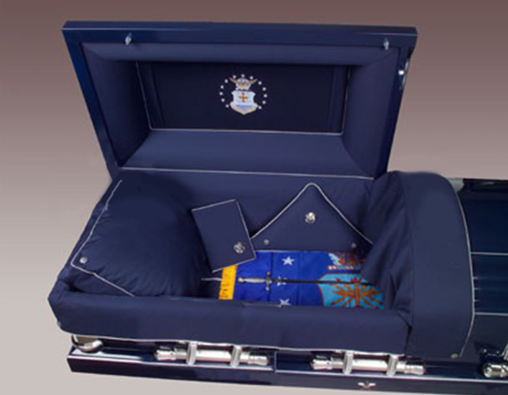 Class B Air Force casket